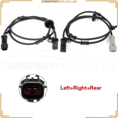 Pair of Rear ABS Wheel Sensor Assembly For 1999-2004 Jeep Grand Cherokee Foto 1 de 4
