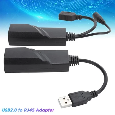 (CAT6)Network Extension Cable USB2.0 To RJ45 Adapter Converter Extender Tool - Image 1 of 4