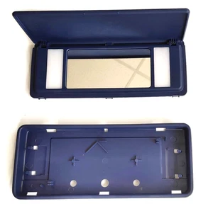 Mercedes-Benz W107 560SL W124 C124 W126 Sun Visor Vanity Mirror DARK BLUE NEW - Picture 1 of 6