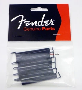 Genuine Fender Black Tremolo Bridge Tension Springs Set - Package of 6 - Picture 1 of 2