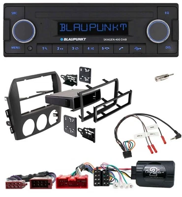 Blaupunkt DAB USB Bluetooth Lenkrad Autoradio für Mazda MX 5 NC 2005-2008 aktiv - Bild 1 von 4