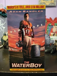 The Waterboy Demo Tape VHS (1998) Rare Promo Copy (Adam Sandler, Kathy Bates)  - Picture 1 of 8
