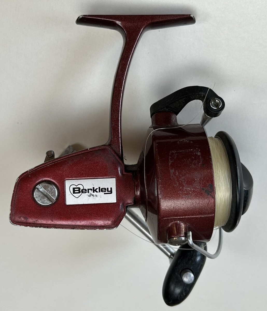 リール Berkeley SpiningReel 4201 USA Vintage Berkley 420 Spinning Fishing Reel – works as it