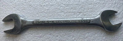 S-K Lectrolite  0-2526 - 25/32" x 13/16" Double Open End Wrench - Image 1 of 2