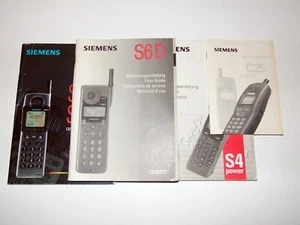 SIEMENS C25 S4 S6D S10 S10D - Manuales de instrucciones - Imagen 1 de 3