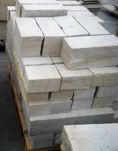 MAUERSTEINE 20x20x40 STEINMAUER TROCKENMAUER QUADERSTEINE GESÄGT UND GESPALTEN - Bild 1 von 6