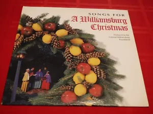 Williamsburg Madrigal Singers Songs For A Williamsburg Christmas 1982 LP WS 114 - Picture 1 of 8