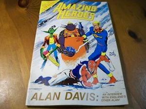 Amazing Heroes #85 (1985) Alan Davis FN Midgrade - Foto 1 di 3