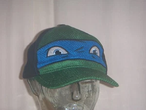 Cappello Berretto Maglia Regolabile TMNT 2015 Leonardo Tartaruga Ninja Taglia Unica - Foto 1 di 6
