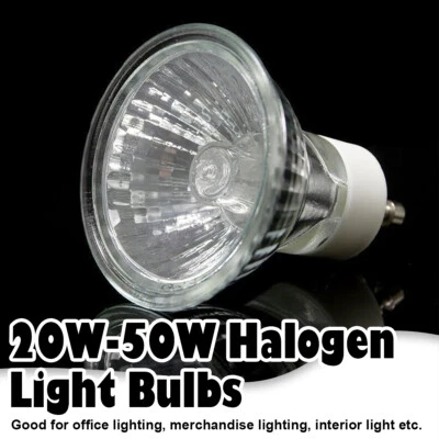 Halogen Spotlight Bulb Gu10 Mr16 Mr11 Gu4 30° Beam Angle 2pins Warm White 2800k - Image 1 of 4