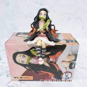 Demon Slayer: Kimetsu no Yaiba Kamado Nezuko comer bolas de arroz figura juguete con caja - Imagen 1 de 6