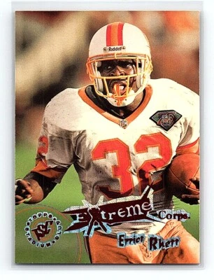 1995 Topps Stadium Club Extreme Corps. Errict Rhett Tampa Bay Buccaneers #X209 - Image 1 of 2