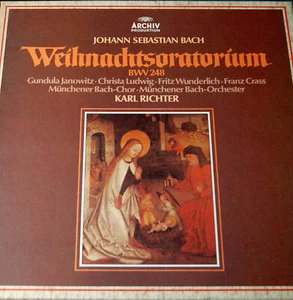 Johann Sebastian Bach Weihnachtsoratorium BWV 248 LP-2722-024 Karl Richter - Bild 1 von 2