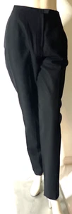 Harve Benard Sport Women’s Black High‑Rise Wool Blend Lined Straight‑Leg Size 6 - Picture 1 of 7