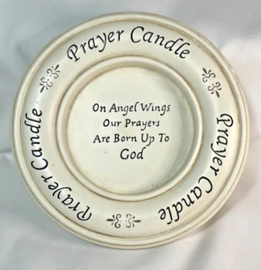 Decorative Ceramic Wall Art Prayer Candle - Picture 1 of 3