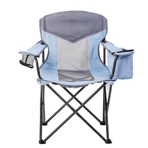 OVERSIZED OUTDOOR PORTABLE CHAIR Oversized Mesh Camping - Picture 1 of 14