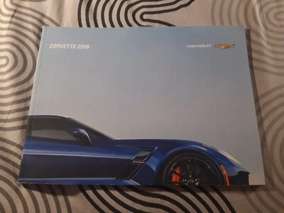 2018 Chevrolet CORVETTE полная брошюра каталог проспекта АНГЛИЙСКИЙ США 62 страницы Z06 - Изображение 1 из 2