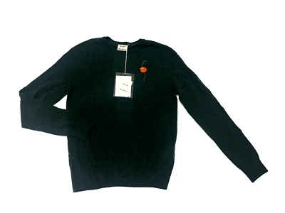 NEW Acne Studio Green Fruit Patch Jumper UK L - Image 1 of 4