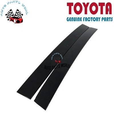 NUEVO GENUINO LEXUS 97-01 ES300 IZQUIERDO Y DERECHO B PILAR ACABADO LATERAL GOTEO JUEGO DE MOLDURAS Foto 1 de 3