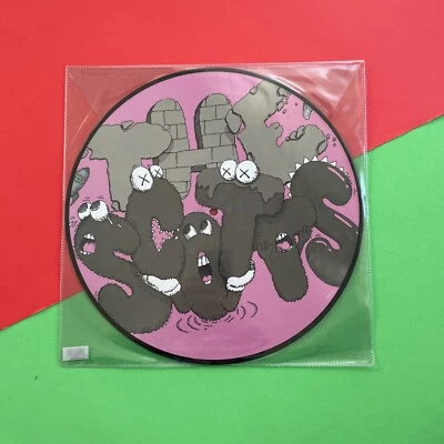 Kaws for Travis Scott & Kid Cudi "The Scotts" Single 12" Picture Disc III (Pink) - Image 1 of 3