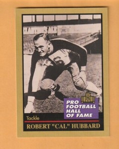 Cal Hubbard Green Bay Packers 1991 ENOR HOF #68 Keytesville Missouri 9Q