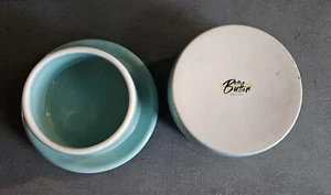 Better Butter & Beyond Porcelain Butter Bell Dish Robin Egg Blue 3.5" D x 2" H - Picture 1 of 4