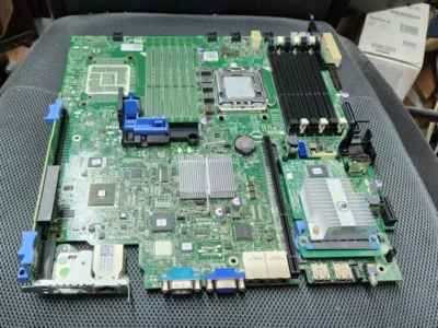 Dell KM5PX PowerEdge R320 LGA1356 Server Board w/5CT6D 2827N ON Riser E5-2407v2 - Image 1 of 3