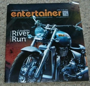 Laughlin, NV Entertainer Magazine Apr 22-28, 2015 33nd Biker River Run Issue - Picture 1 of 5