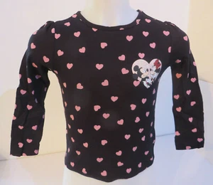 neu C&A Disney MINNIE MOUSE hübsches Sweatshirt Gr. 110 schwarz Mädchen Kleidung - Bild 1 von 2