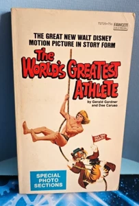 The World's Greatest Athlete. Gerald Gardner. Walt Disney Movie Novel 1973 - Picture 1 of 18