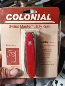 COLONIAL SWISS MASTER UTILITY KNIFE USA NIP - Picture 1 of 6