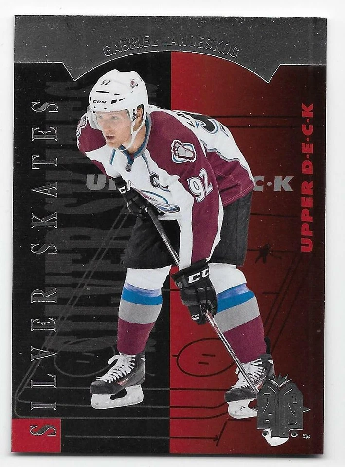 13/14 SP AUTHENTIC 1993-94 SP RETRO SILVER SKATES Gabriel Landeskog #R8 - Image 1 of 1