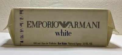 Emporio Armani blanco para él Giorgio Armani para hombre eau de toilette 100 ml nuevo en caja Foto 1 de 4