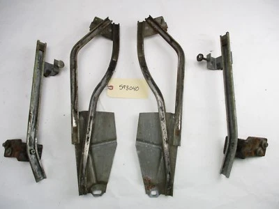 Oldsmobile 98 1959 4 puertas techo rígido puerta trasera ventana orugas/guías L&R OEM Foto 1 de 4