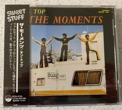 The Moments – On Top + 1 (CD) JAPAN OBI PCD-3733 NEW & Sealed ** - Image 1 of 2