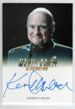 STAR TREK DISCOVERY SEASON 3 KENNETH WELSH SENNA TAL AUTOGRAPH TWIN PEAKS d.2022