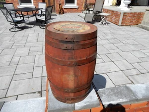 ANTIQUE EARLY COCA COLA WOODEN 10 GALLON BARELL W/ LABEL CA. 1930 - Picture 1 of 9