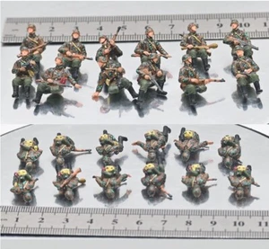 1/72 German Special Forces 12 Man Group Finished Product (already Painted) - Picture 1 of 3