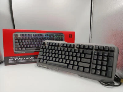 Mad Catz S.T.R.I.K.E. 13 Mechanical Gaming Keyboard Good Condition Used - Image 1 of 4