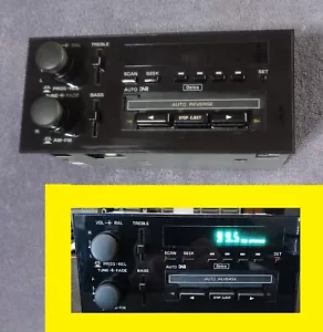 REFURBISHED Genuine GM 88-96 Models Delco Cassette AM FM Stereo Radio w VIDEO - Picture 1 of 24