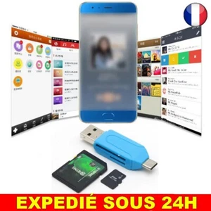 ✅ Lecteur Carte Mémoire Compact Transmission Données USB Type C Micro TF SD Dual - Bild 1 von 4