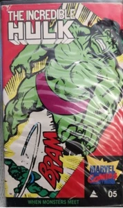 Vintage The Incredible Hulk When Monsters Meet (1985) VHS Marvel - Picture 1 of 4