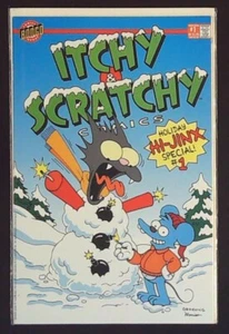 ITCHY & SCRATCHY HOLIDAY HI-JINX SPECIAL #1 (1994) - NM - Back Issue - Imagen 1 de 1