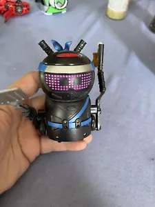 Spinmaster Ninja Bots Battling Robots black with Boot and Spatula - Works - Picture 1 of 6