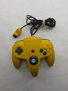 Authentic Nintendo N64 Yellow Controller Tight Stick - Picture 1 of 5
