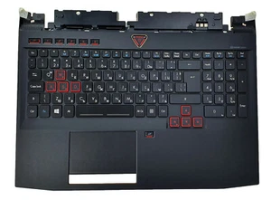 NEW ACER PREDATOR G9-592 G9-593 KEYBOARD WITH PALMREST BULGARIAN - Zdjęcie 1 z 2