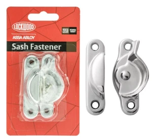 Lockwood L822SPDP Window Sash Fastener Satin Pearl Double Hung Timber Sashes - Picture 1 of 7