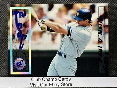 1996 #TSC-212 Paul O'Neill Topps Stadium Club Baseball Yankees - Image 1 of 2