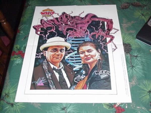 Doctor Who Poster # 3 Mark of Mandragora Alister Pearson - Picture 1 of 1