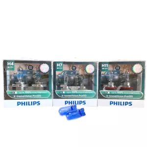 (GRATIS T10s) PHILIPS H4 H7 H11 +150% X-treme Vision Pro150 para FORD FG FALCON MK1 - Imagen 1 de 10